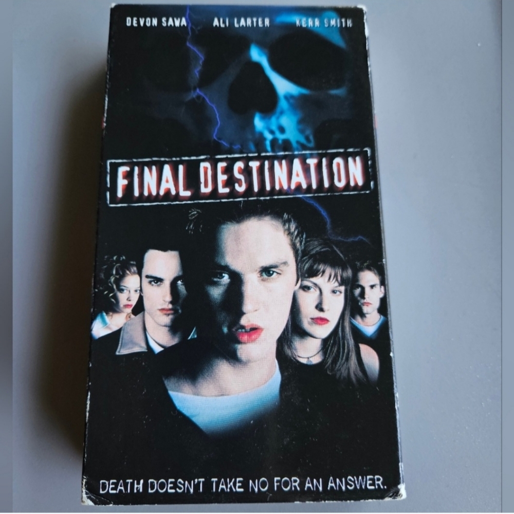 🎃 Final Destination | VHS | Horror/Thriller | 2000 | R | Devon Sawa 👻